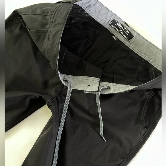 O’Neill Surf Hybrid Pants - Size: 33 - Black - Picture 3 of 5